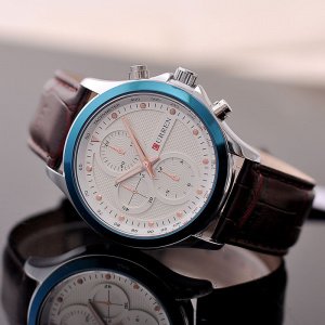 Ceasuri barbatesti Curren 8138 - JW466 albastru