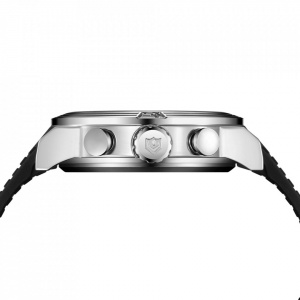 Ceas WEIDE, Quartz, Casual Sport, Negru, Curea Piele, WH5209-3C