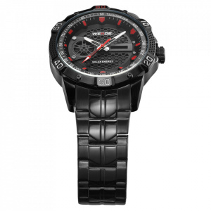 Ceas WEIDE, Quartz, Clasic, Negru, Curea Metalica, SE0707B-1C