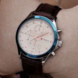 Ceasuri barbatesti Curren 8138 - JW466 albastru