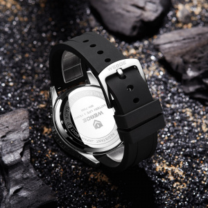 Ceas WEIDE, Quartz, Casual Sport, Alb, Curea Silicon, WH7308-2C