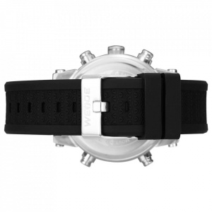 Ceas WEIDE, Quartz, Casual Sport, Negru, Curea Silicon, WH6309-1C