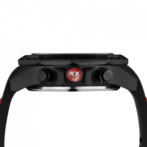Ceas WEIDE, Quartz, Casual Sport, Rosu, Curea Silicon, WH6406B-2C