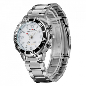 Ceas WEIDE, Quartz, Clasic, Alb, WH843-2C