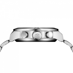 Ceas WEIDE, Quartz, Casual Sport, Negru, Curea Metalica, WH5209-1C