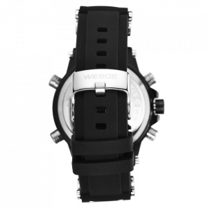 Ceas WEIDE, Quartz, Casual Sport, Galben, Curea Silicon, WH6910B-7C