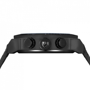 Ceas WEIDE, Quartz, Casual Sport, Negru, Curea Piele, WH6103B-1C