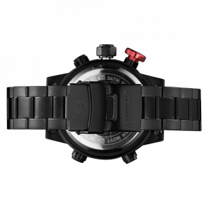 Ceas WEIDE, Quartz, Casual Sport, Rosu, Curea Metalica, WH6402B-2C