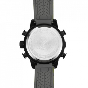 Ceas WEIDE, Quartz, Casual Sport, Verde, Curea Silicon, WH6310B-5C