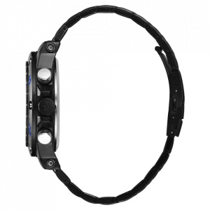 Ceas WEIDE, Quartz, Casual Sport, Albastru, Curea Metalica, WH6910B-4C