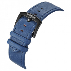 Ceas WEIDE, Quartz, Casual Sport, Albastru, Curea Piele, WH7309B-3C