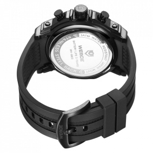 Ceas WEIDE, Quartz, Casual Sport, Albastru, Curea Silicon, WH6903-4C