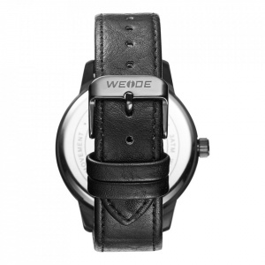 Ceas WEIDE, Quartz, Clasic, Alb, Curea Piele, WD005B-2C
