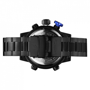 Ceas WEIDE, Quartz, Casual Sport, Albastru, Curea Metalica, WH6402B-4C