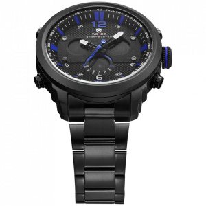 Ceas WEIDE, Quartz, Casual Sport, Albastru, WH6303B-4C