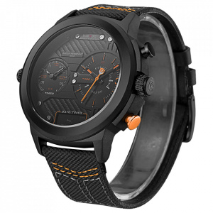 Ceas WEIDE, Quartz, Casual Sport, Rosu, WH6405B-2C