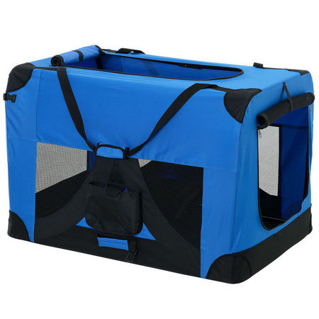 [pro.tec]® Geanta transport patruped - box XL albastru regal