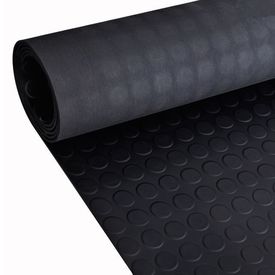 Covor antiderapant de cauciuc cu puncte 2 x 1 m