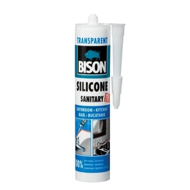 BISON Silicon Sanitar transp. 280ml