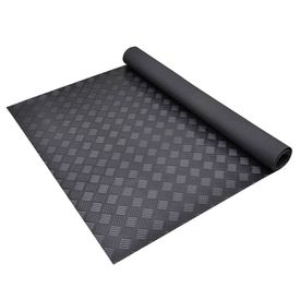 Covor de cauciuc anti-alunecare, 1,5x2 m, 3 mm, pătrat striat