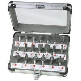 FERM Set freze pentru rindea PRA1008, 20 piese