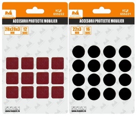 Pastile Autoadezive Protectie Mobilier Patrate - 655222
