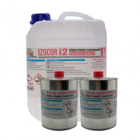 Rasina epoxidica transparenta pentru turnare - casting IZOCOR i 2 - 7 kg.