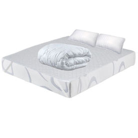 Set Saltea Luxor Elite Memory 140x200x22 plus 2 perne plus Husa hipoalergenica plus Pilota vara microfibra 180x200