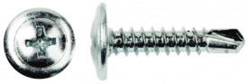 Surub Autoforant cu Cap Plat si Saiba 4.2x32 , 1000 buc -675832