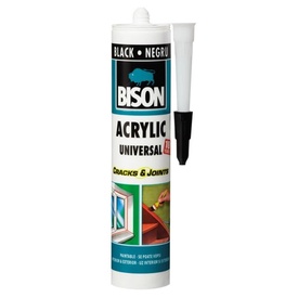 BISON Acrylic negru 300ml