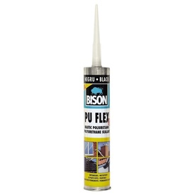 BISON PUFLEX etanseizant poliuretanic negru 300ml