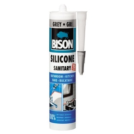 BISON Silicon Sanitar gri 280ml