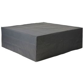 Nature Husă mobilier de grădină, 250 x 250 x 70 cm, gri, PE, 6031602