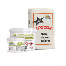 Pardoseala epoxidica din covor din piatra IZOCOR PCC, 26.4 kg