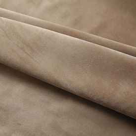 Draperii opace cu cârlige, 2 buc., bej, 140x245 cm, catifea