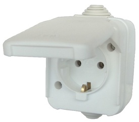 Priza cu Capac AG PT CP IP 44 - 658192