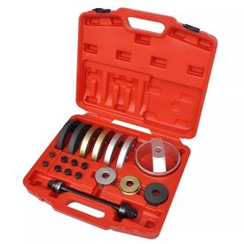 Set scule ansamblu compact rulment butuc 62 mm, 66 mm, 72 mm, 19 buc.