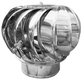 Capac Terminal Rotativ Cos de Fum INOX Bg 150mm - 651815