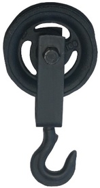 Scripete cu Fulie de Fonta - 100mm - 651126