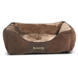 Scruffs & Tramps Pat animale "Chester", M, maro, 60x50 cm 1165