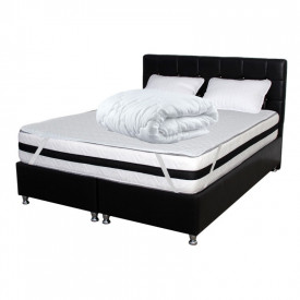 Set saltea Lotus Forte Super ortopedic 140x200x30 plus 2 perne plus Husa hipoalergenica plus Pilota vara microfibra 180x200