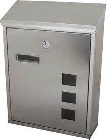 Cutie Postala Inox / 260x335x100- 674760