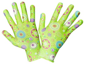 Manusi Gradina Motiv Floral ( Verde ) - 673737