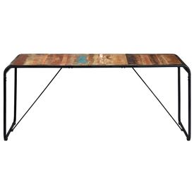 Masă de bucătărie, 180 x 90 x 76 cm, lemn masiv reciclat