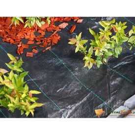 Nature Protecție pentru sol, negru, 1 x 50 m