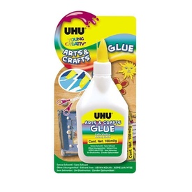 UHU arts&cratfs glue 100ml bl 038995