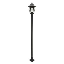 Smartwares Lampă cu stâlp de grădină, 60 W, negru, 175 cm CLAS5000.035
