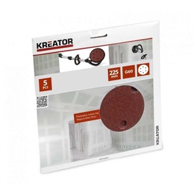 SET 5 HARTII ABRAZIVE PENTRU MASINI DE SLEFUIT PERETI, PRINDERE SCAI, DIAMETRU 225MM