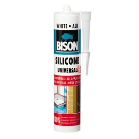 BISON Silicon universal alb 280ml
