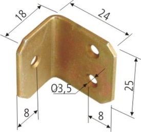 Coltar pt Mobila 1017 - 18x24x25x1.5 - 649254
